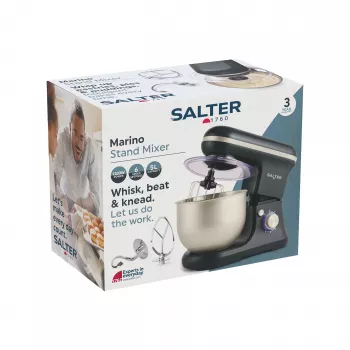 Salter EK5620BGRYFVDE Marino -tehosekoitin 1000W 5L harmaa