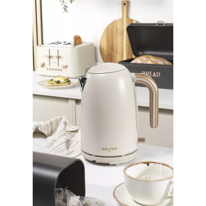 Salter EK6085OBVDE Pebble Pikakeitin 1.7L 3000W Obsidiaanimusta