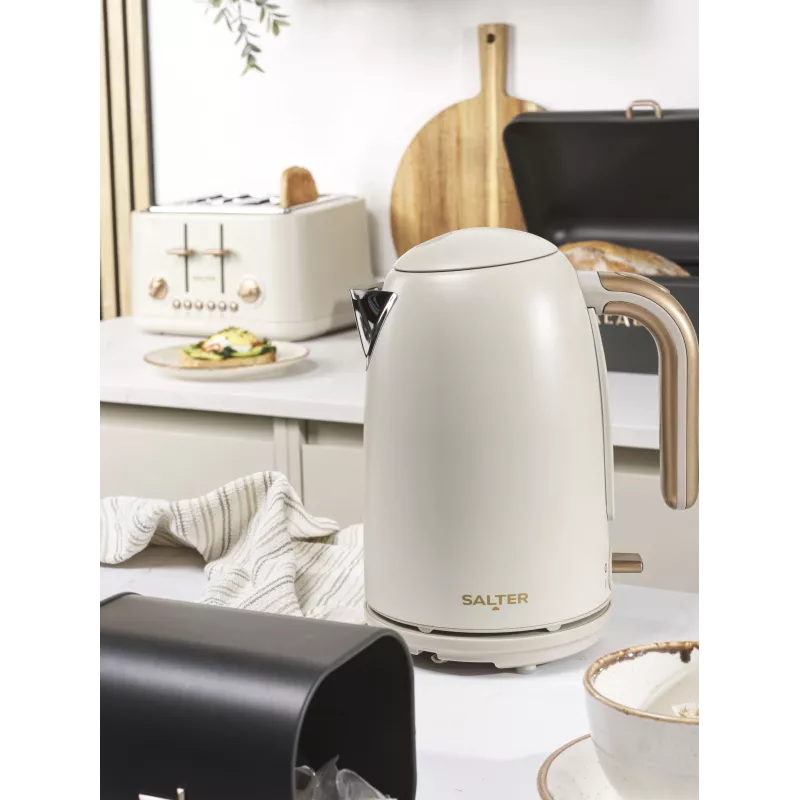 Salter EK6085OBVDE Pebble Pikakeitin 1.7L 3000W Obsidiaanimusta
