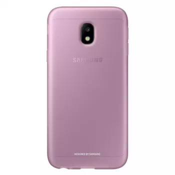 Samsung AJ330TPEG Jelly Cover Galaxy J3 (2017) -koteloon vaaleanpunainen