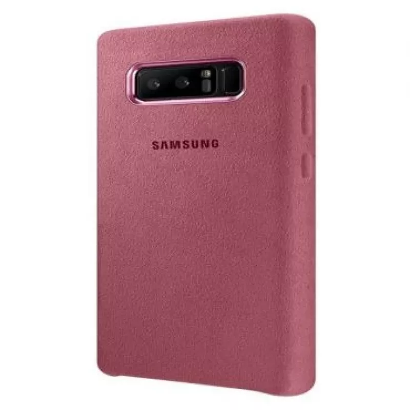 Samsung Alcantara Cover Galaxy Note 8 EF-XN950APEGWW pinkki