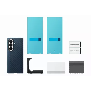 Samsung Carbon Magnet Case Galaxy Fold 8 Ultra, navy