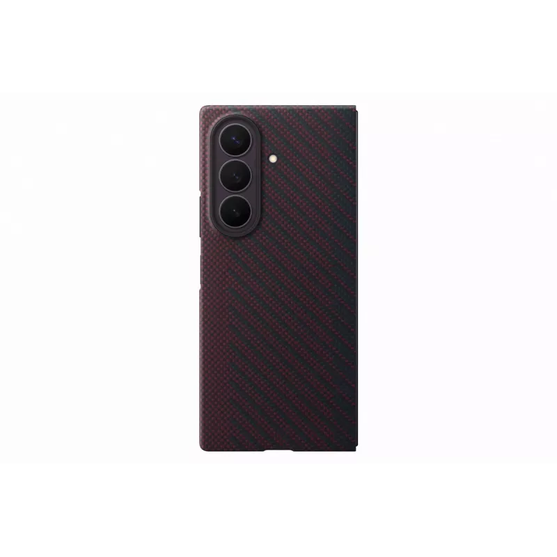 Samsung Carbon Magnet -kotelo Galaxy Z Fold 8 Ultralle - punainen (EF-KF976SREGWW)
