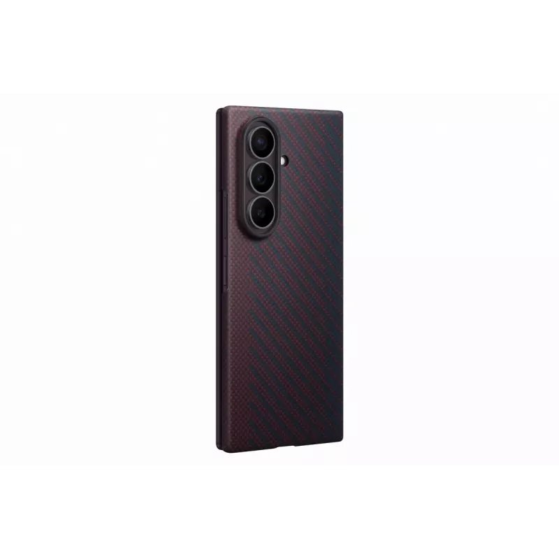 Samsung Carbon Magnet -kotelo Galaxy Z Fold 8 Ultralle - punainen (EF-KF976SREGWW)