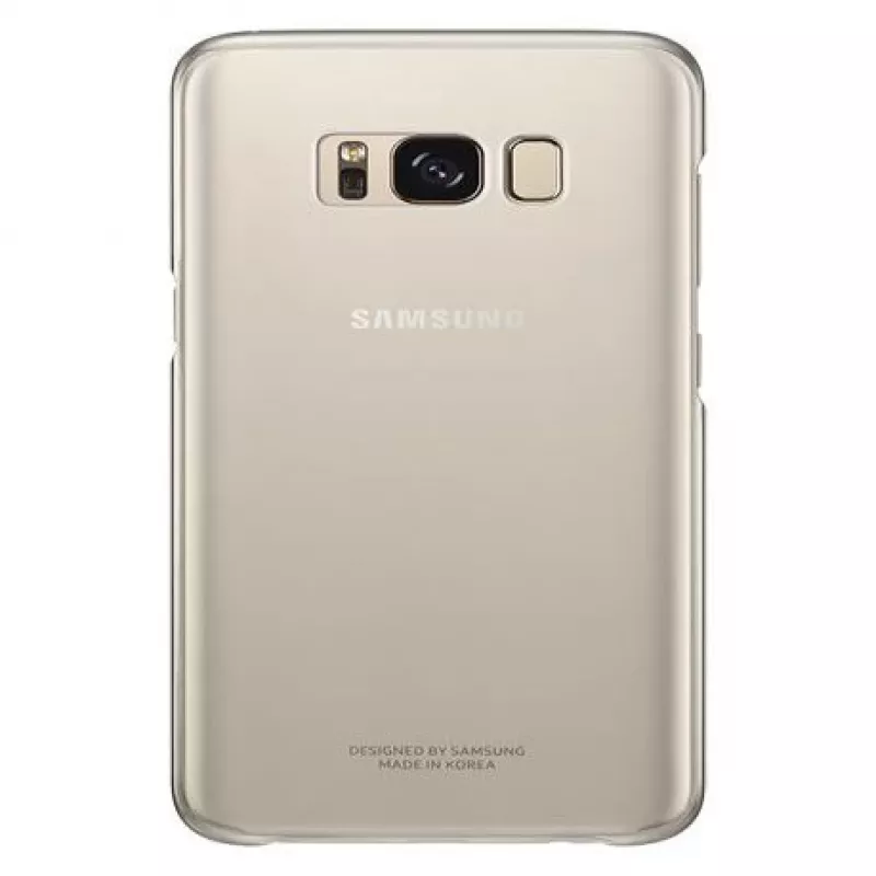 Samsung Clear Cover Galaxy S8+ G955 kulta