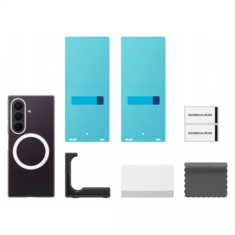 Samsung Clear Magnet kotelo Galaxy Z Fold8 Ultra, läpinäkyvä