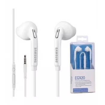 Samsung EARPHONE EG 920 valkoinen johdollinen nappikuulokemikrofoni