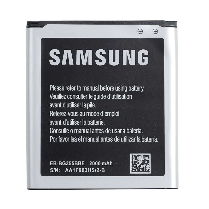 Samsung EB-BG355BBE 2000mAh Galaxy Core 2 G355 vara-akku Bulk