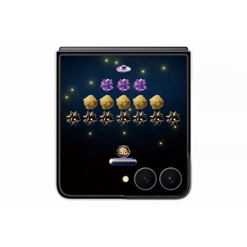 Samsung EF-FF776CBEGWW Flipsuit-kotelo Galaxy Z Flip8, musta
