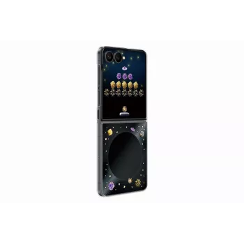 Samsung EF-FF776CBEGWW Flipsuit-kotelo Galaxy Z Flip8, musta