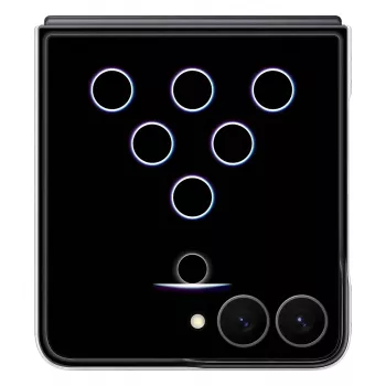 Samsung EF-FF776CJEGWW FlipSuit Magnet -kotelo Galaxy Flip8 - harmaa