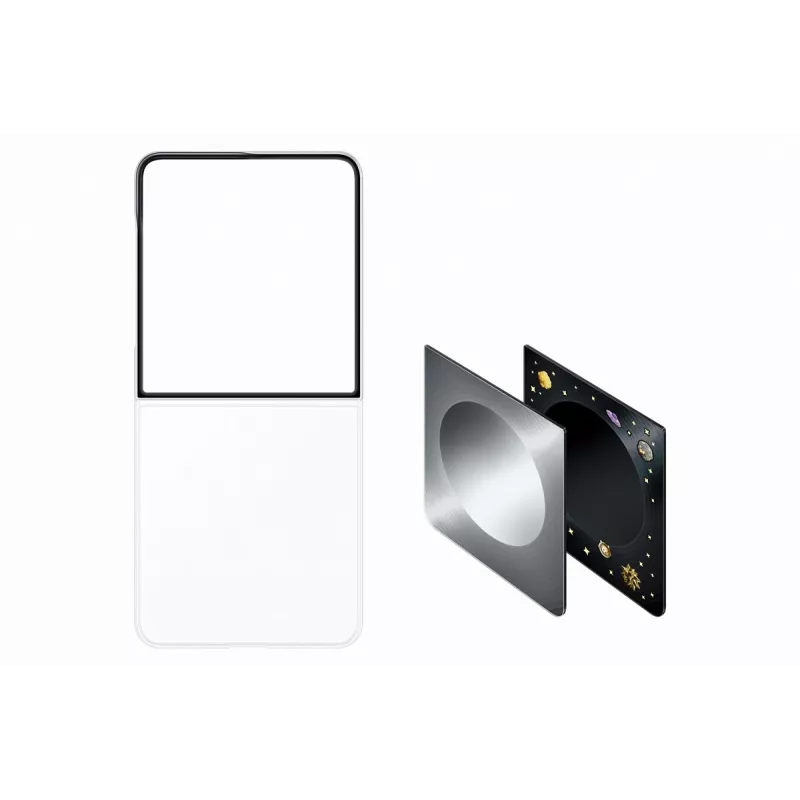 Samsung EF-FF776CJEGWW FlipSuit Magnet -kotelo Galaxy Flip8 - harmaa