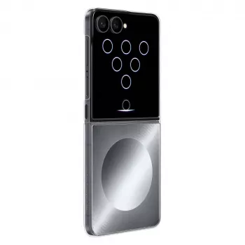 Samsung EF-FF776CJEGWW FlipSuit Magnet -kotelo Galaxy Flip8 - harmaa