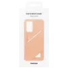 Samsung EF-OA336TPEGWW -korttipaikkakotelo Galaxy A33 5G:lle, persikka