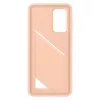 Samsung EF-OA336TPEGWW -korttipaikkakotelo Galaxy A33 5G:lle, persikka