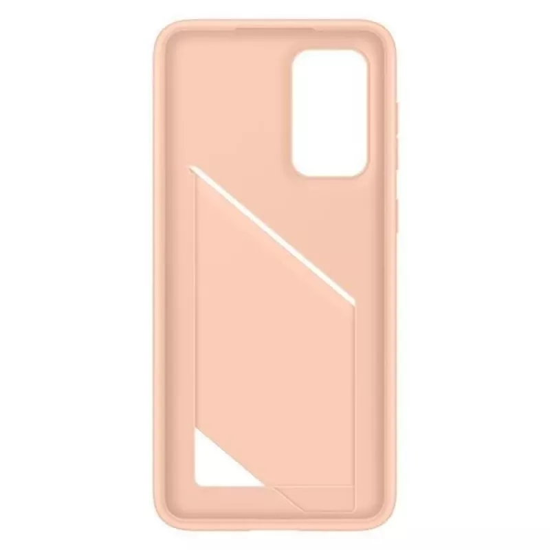 Samsung EF-OA336TPEGWW -korttipaikkakotelo Galaxy A33 5G:lle, persikka