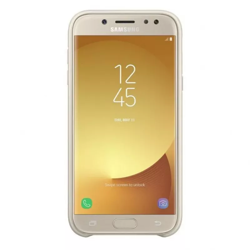 Samsung EF-PJ530CFEGWW Dual Layer Cover Galaxy J5 (2017 kultainen