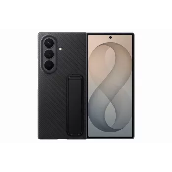 Samsung Carbon Standing Case Galaxy Z Fold8 Ultra -puhelimelle, musta