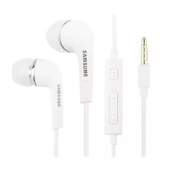 Samsung EHS64AVFWE stereo-nappikuulokemikrofoni äänenvoimakkuuden säädöllä, valkoinen (Bulk)