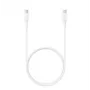 Samsung EP-DA905BWE USB-C - USB-C datakaapeli 3A 1 m valkoinen (Bulk)