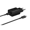 Samsung EP-TA800EBE + EP-DG980BBE 25W matkalaturi ja USB-C - USB-C datakaapeli musta (Bulk)