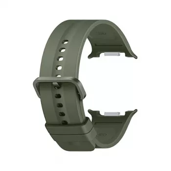 Samsung ET-SNL35 Sport Band M/L Galaxy Watch 8/9 -kelloon – oliivi (fluorielastomeeri)