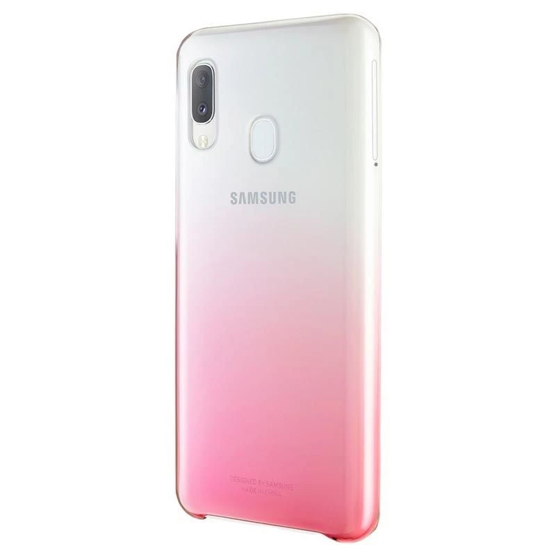 Samsung Galaxy A20e Gradation -kuori EF-AA202CPEGWW pinkki