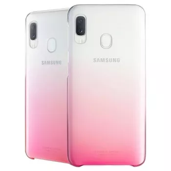 Samsung Galaxy A20e Gradation -kuori EF-AA202CPEGWW pinkki