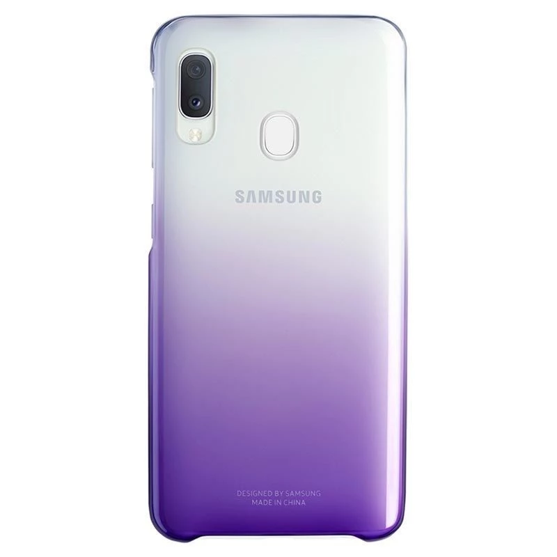 Samsung Galaxy A20e Gradation Cover EF-AA202CVEGWW violetti