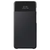 Samsung Galaxy A42 5G Smart S View Wallet -kotelo musta