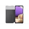 Samsung Galaxy A42 5G Smart S View Wallet -kotelo musta