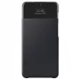Samsung Galaxy A42 5G Smart S View Wallet -kotelo musta