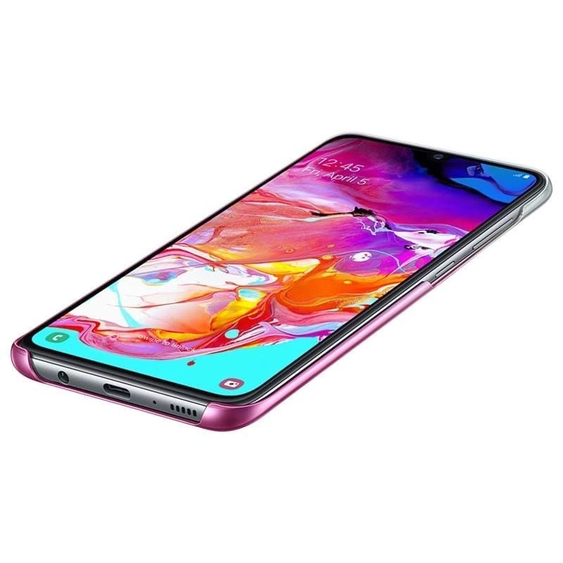 Samsung Galaxy A70 Gradation -kotelo EF-AA705CPEGWW, pinkki