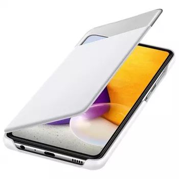 Samsung Galaxy A72 Smart S View lompakkokuori valkoinen