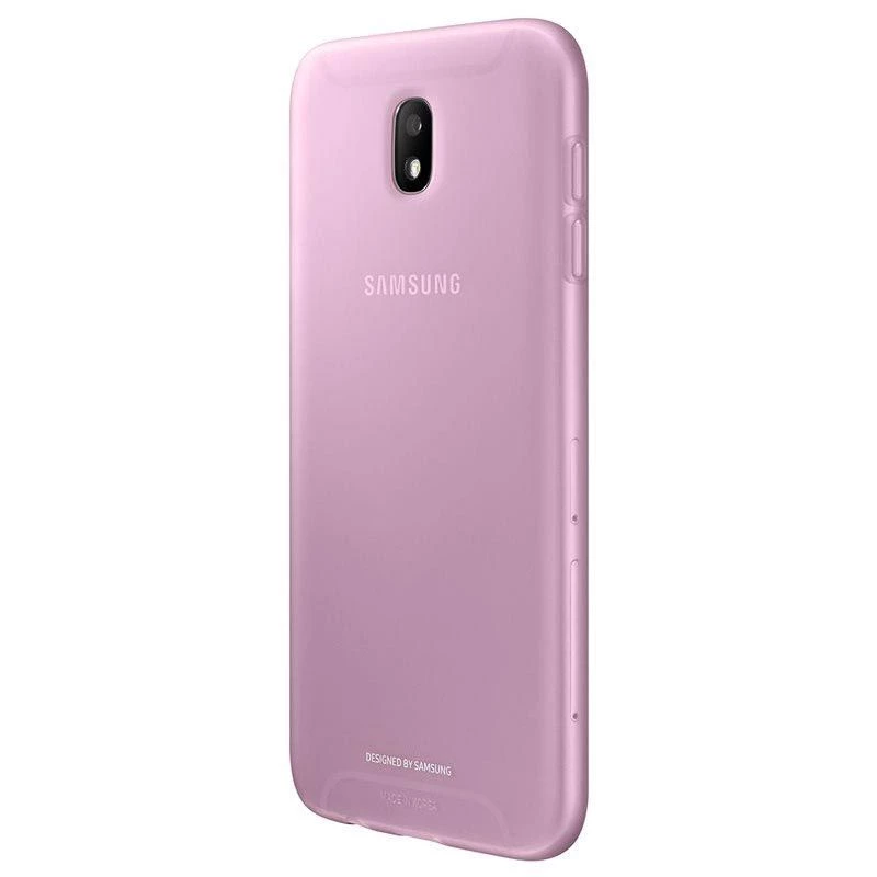 Samsung Galaxy J3 2017 Dual Layer -suojakotelo vaaleanpunainen EF-PJ330CPEG