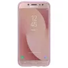 Samsung Galaxy J3 2017 Dual Layer -suojakotelo vaaleanpunainen EF-PJ330CPEG
