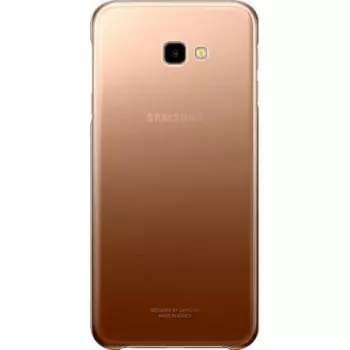 Samsung Galaxy J4 Plus liukuvärjätty kuori EF-AJ415CFEGWW kulta