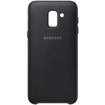 Samsung Galaxy J6 (2018) Dual Layer Protective Cover musta EF-PJ600CBEGWW
