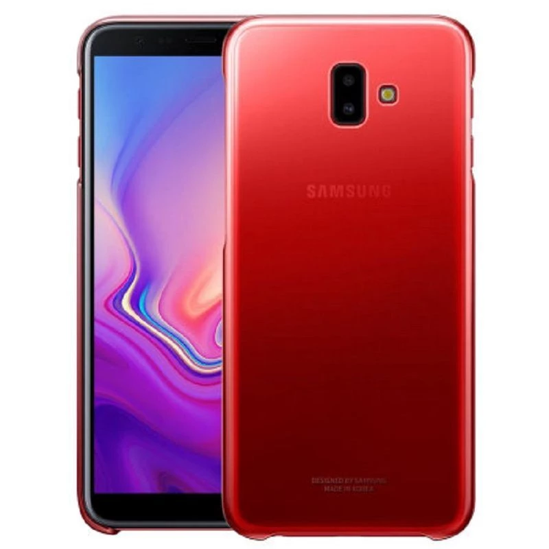 Samsung Galaxy J6+ Gradation -kotelo EF-AJ610CREGWW punainen