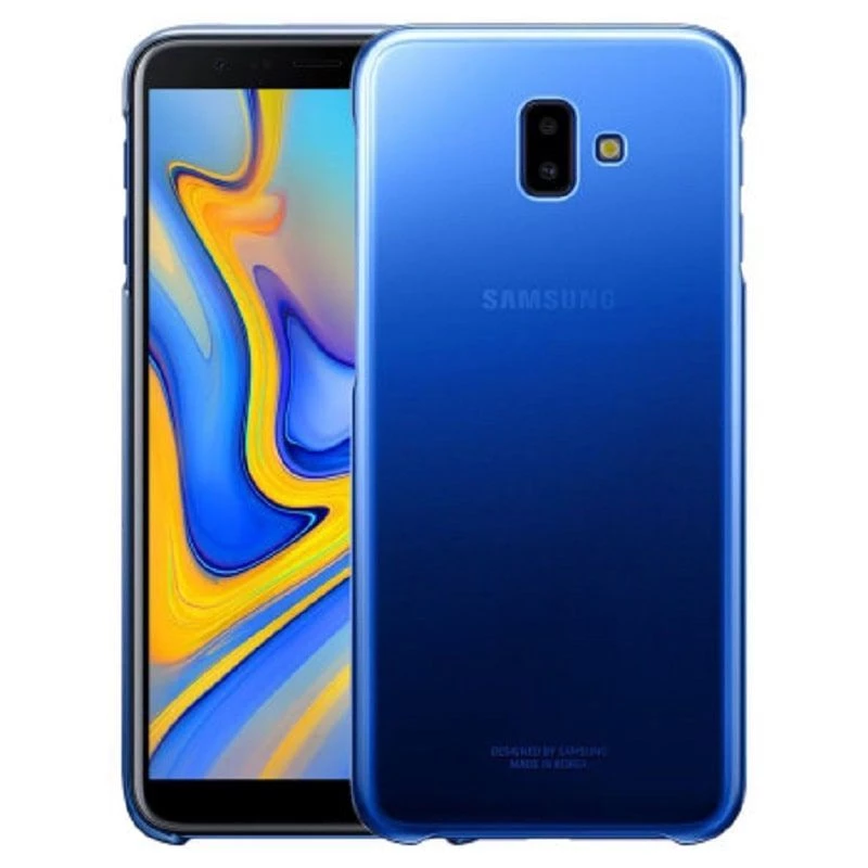 Samsung Galaxy J6 Plus Gradation -kotelo EF-AJ610CLEGWW sininen