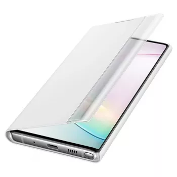 Samsung Galaxy Note 10 Clear View Cover valkoinen