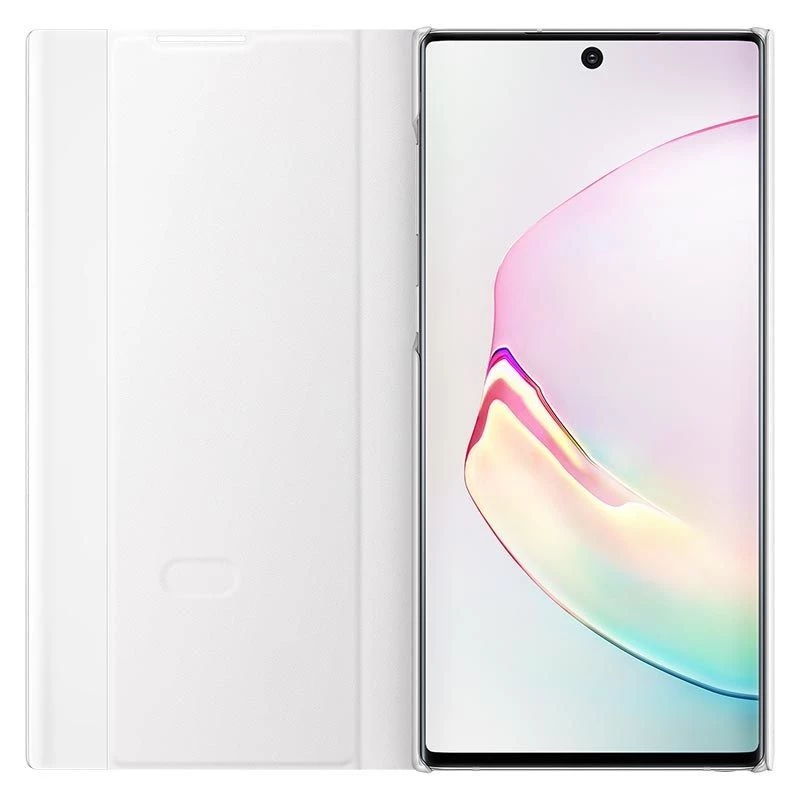 Samsung Galaxy Note 10 Clear View Cover valkoinen