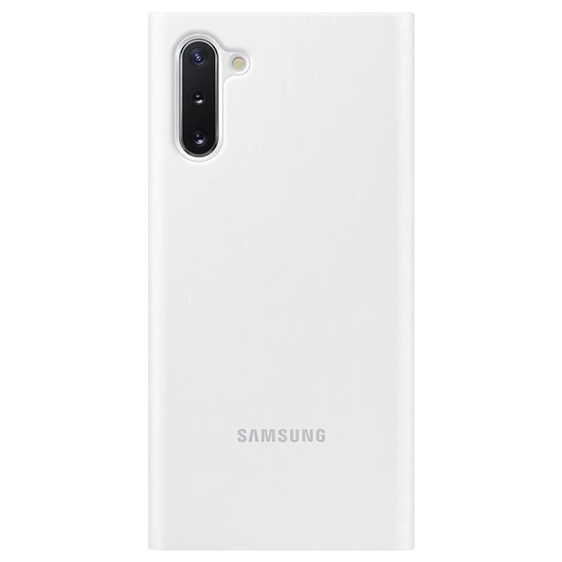 Samsung Galaxy Note 10 Clear View Cover valkoinen