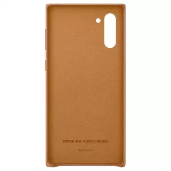 Samsung Galaxy Note 10 nahkakotelo camel