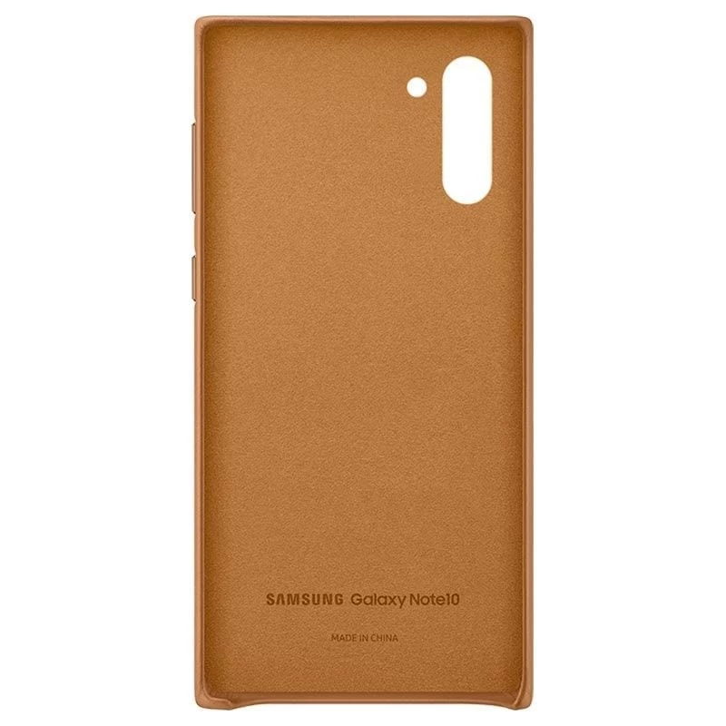 Samsung Galaxy Note 10 nahkakotelo camel
