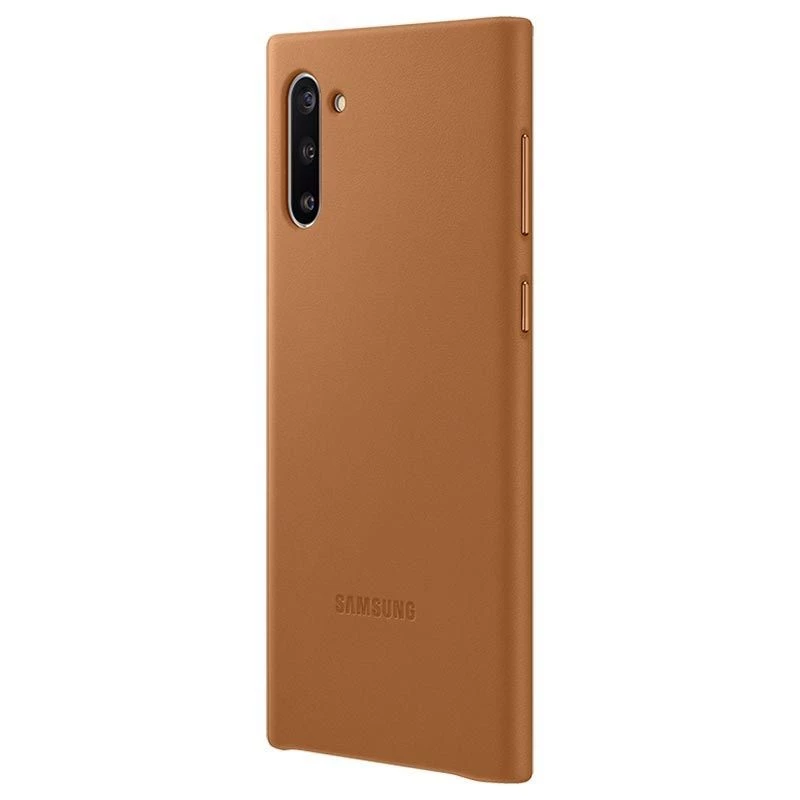 Samsung Galaxy Note 10 nahkakotelo camel