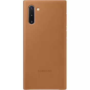 Samsung Galaxy Note 10 nahkakotelo camel