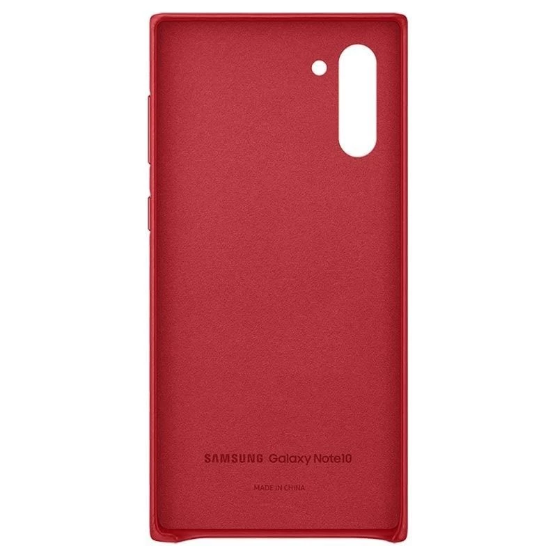 Samsung Galaxy Note 10 nahkakotelo punainen