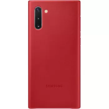 Samsung Galaxy Note 10 nahkakotelo punainen