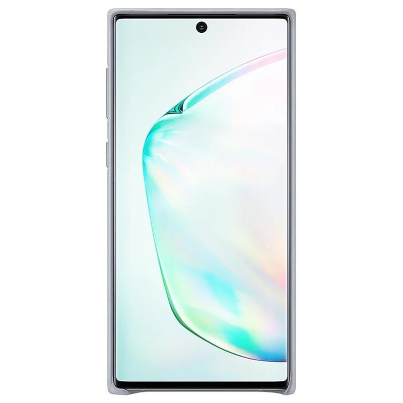Samsung Galaxy Note 10 nahkakotelo harmaa